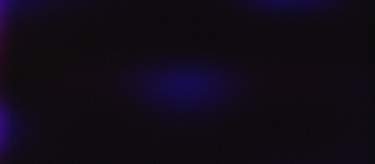 Blue Purple Glow. Abstract Light Gradient with Soft Diffused Center and Ethereal Dark Background