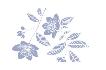 Vintage Seamless Botanical Pattern: Retro Floral Vector Background