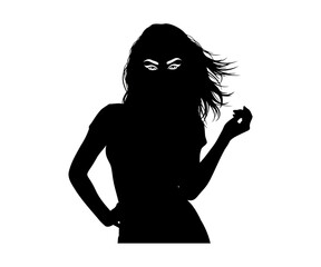 Abstract geometric design with vibrant color palette and bold typography