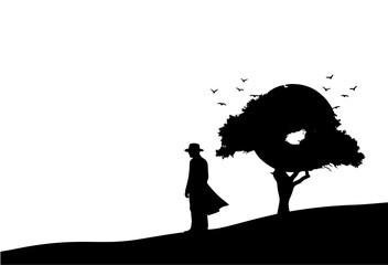 Abstract geometric design with vibrant color palette