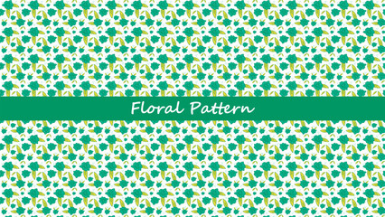 Seamless pattern with simple pretty small flowers for Wedding, anniversary, birthday and party card and invitation Vector design