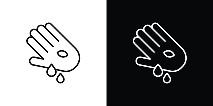Wound icon in line design. Editable stroke icon.