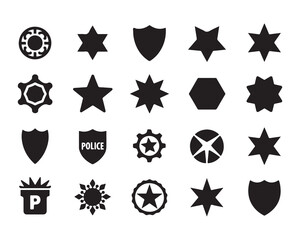 Emblem & Crest Shield Shapes Customizable Vector Design