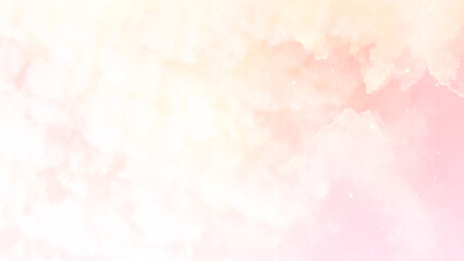 Sky cloud pink love sweet love color tone for wedding card background. 