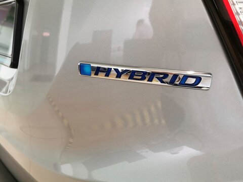 Honda Hybrid Insight logo at Car of The Year2U Autoshow in Kuala Lumpur, Malaysia.It uses Honda's Integrated Motor Assist (IMA) hybrid technology