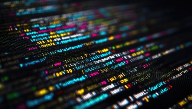 binary code background