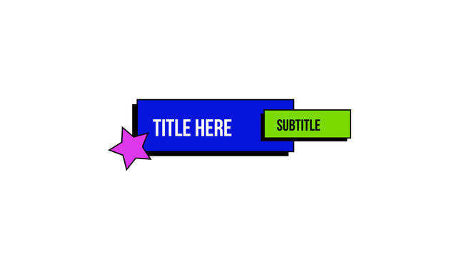 Neo Brutalism Titles 4