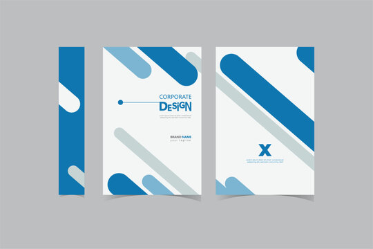 professional book cover design identity branding specialist corporate science education and modern minimalist design idea and concept