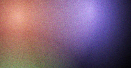 Fototapeta premium Vibrant gradient background with glittering speckles Shimmering texture featuring warm orange and cool purple light effects for modern designs