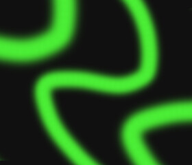 abstract background with green lights