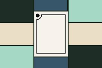 Bento Grid Style Geometric Card Layout for Product Display and Web UI