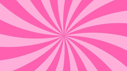 Swirling pastel radial background (pink, purple, orange).
