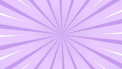 Light Purple Comic Pop Art Speed Background