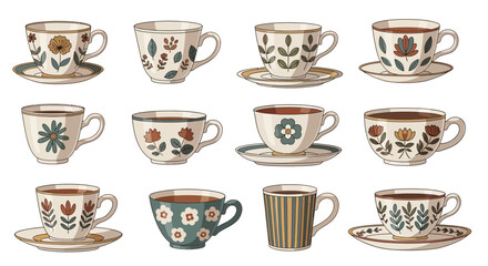 Communication and contact icons set