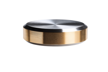 Magnetic levitating gadget isolated on transparent background