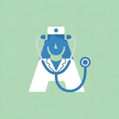 Doctor A Logo Design for Medical Professionals and Healthcare.