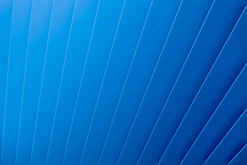 blue abstract background with diagonal layers and smooth gradient. Modern geometric digital wallpaper. 3D rendering