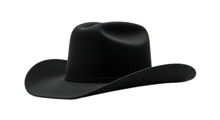 Classic Black Cowboy Hat for Western Fashion and Themed Events
