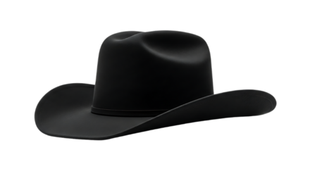 Classic Black Cowboy Hat for Western Fashion and Themed Events