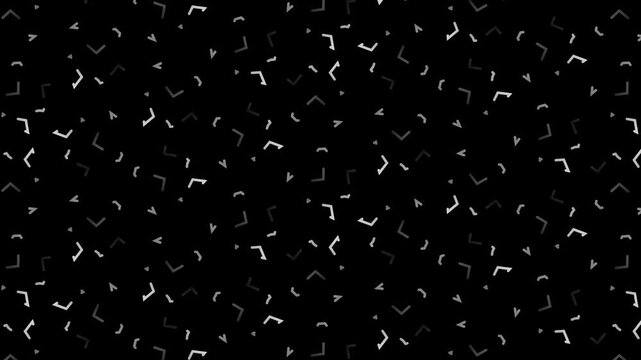 motion geometric pattern set against a black background.