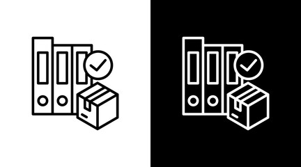 Standard White Icon Set Design