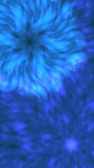 Vibrant Blue Abstract Underwater or Swirl Background