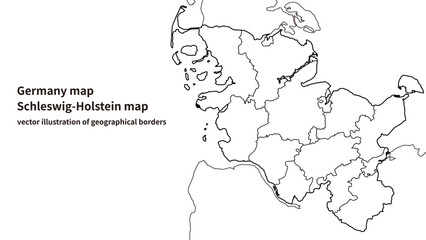 Schleswig-Holstein Map – Detailed State Map of Northern Germany