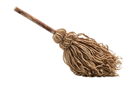 Efficient hybrid mop isolated on transparent background