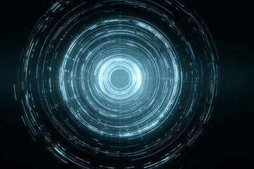 A radial burst of translucent micro-lines creates a precise analytical field, symbolizing advanced medical data interpretation.