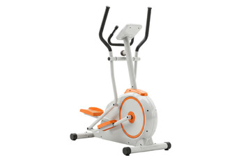 Isolated elliptical machine for home gym exercise and fitness, indoor workout equipment
