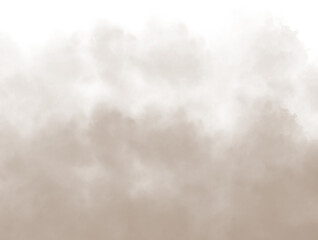 Soft Sepia Fog Fade Background | Warm Misty Cloud Texture