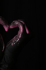 Sugaring hand depilation 