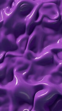 Abstract swirling purple liquid texture suitable for backgrounds, design projects, packaging, branding, and artistic concepts in various industries.
