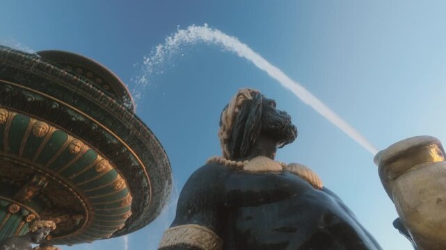 La Fontaine des Fleuves in Paris La Concorde