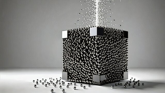 Carbon Capture and Storage Technology. Porous Material Trapping CO2 Molecules for Climate Change Solution.