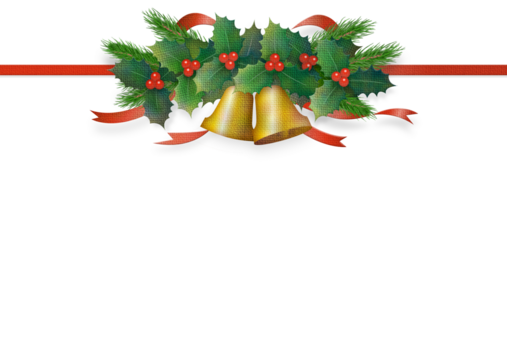 クリスマス　ヒイラギとリボンのフレーム　飾り5