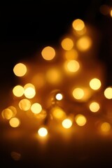 Obraz premium Soft Glowing Lights in Dark Background