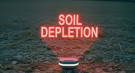 Smart Agriculture Technology Addressing Soil Depletion Concerns for Sustainable Farming and Environmental Protection