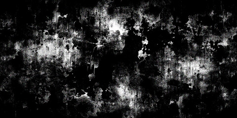 Grunge black and white texture background abstract design
