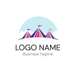 Logo Carnival Event Design Template