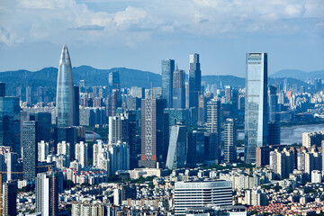 Shenzhen city skyline
