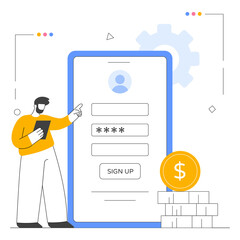 Account Openning  PNG File On Transparent Background	