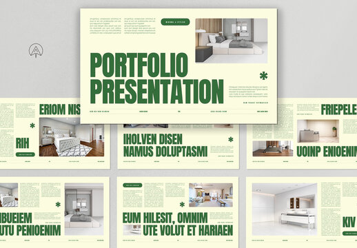 Minimal Portfolio Presentation Template