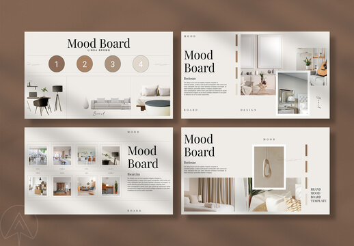 Brand Mood Board Layout