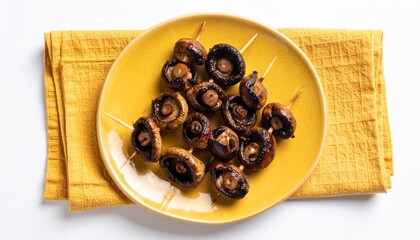 Mushroom Skewers
