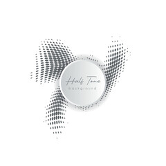Creative abstract black and white halftone background for graphics