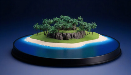 maquette island