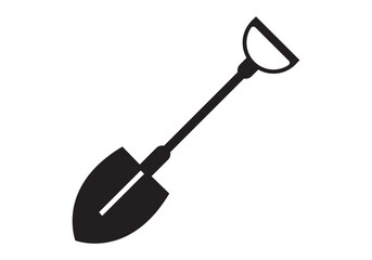 shovel isolated on white background