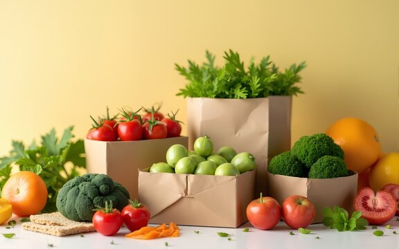 Nutritious Food Safety Packaging with Wholesome Plant based Ingredients in Eco friendly Compostable Containers. High quality