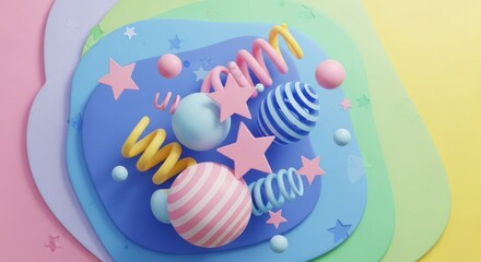 Gentle Shadows From Soft Diffused Light Highlighting Three Forms